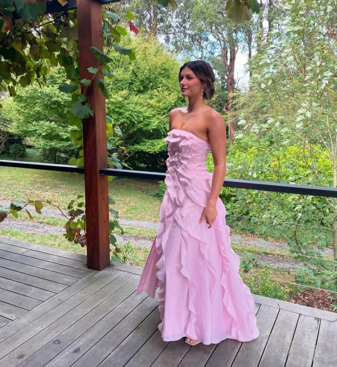 Aje Allairie Gown Chalk Pink – Designer Dress Hire Adelaide & Australia –  glamourhouseaustralia
