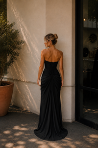 Cyra Maxi Dress in Black | Formal Dress Hire Adelaide