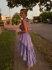 Magali Pascal - Botanic Dress - Iris Blue/Purple