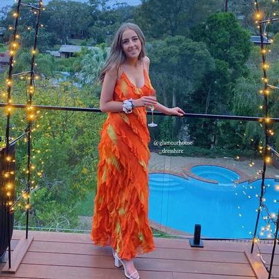rat and boa rio dress orange Rat Boa Orange Rio Dress