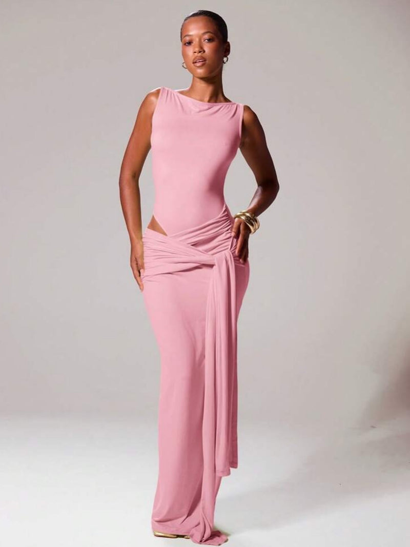 The Jess Dress - Sherbet Pink