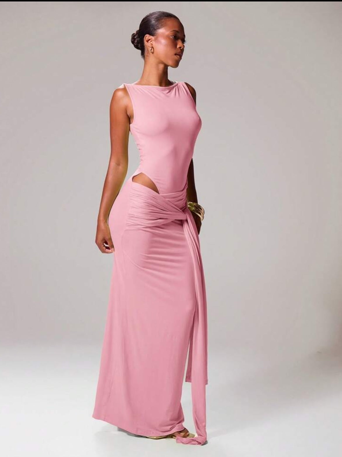 The Jess Dress - Sherbet Pink