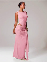 The Jess Dress - Sherbet Pink