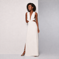 Fame & Partners Firedust Gown in Ivory | Formal Dress For Sale Or Hire ($380rrp)