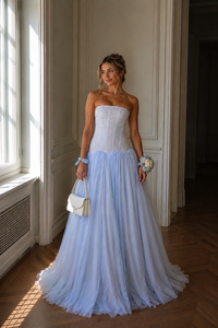 Magic Muse Maxi Dress in Blue | Formal Dress Hire Adelaide