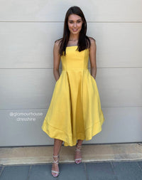 Cmeo - Making Waves Dress - Yellow