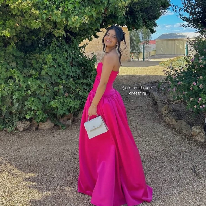 Other Formal - Fuchsia Princess Dress - Fuchsia Pink