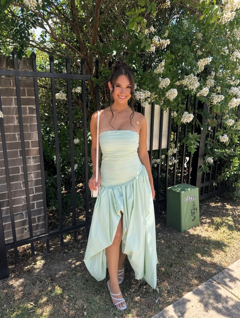 ✨ Mint Bubble Maxi Dress | Formal & Event Hire