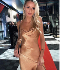 Bec & Bridge - Feel The Heat Dress - Golden Bronze