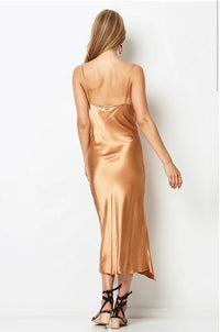 Bec & Bridge - Feel The Heat Dress - Golden Bronze