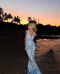 Ray & Boa - Anais Dress - Cornflower Blue