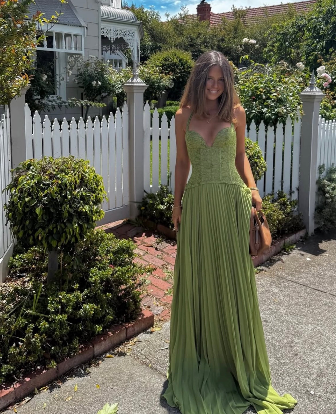 Fenity Gaia Gown Olive Green | Formal Dress Hire Adelaide glamourhouseaustralia Fenity Gaia Gown Olive Green | Formal Dress Hire Adelaide glamourhouseaustralia