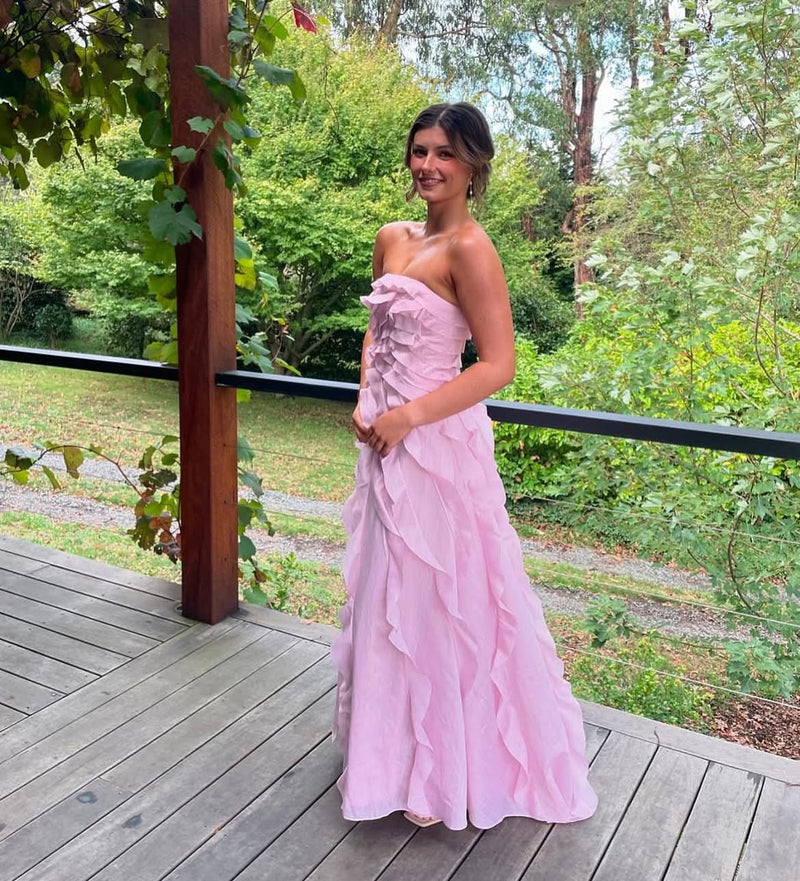 Ajé - Allairie Gown - Chalk Pink