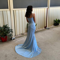 Other Formal - Penny Corset Dress - Light Blue