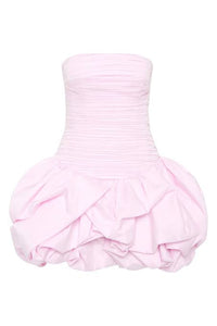 Ajé - Violette Bubblehem Mini Dress - Pastel Pink