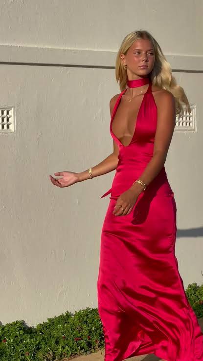 i am delilah dress pink Margot Maxi