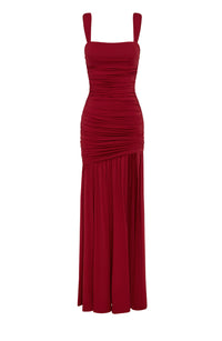 Carly Maxi Dress - Red Wine