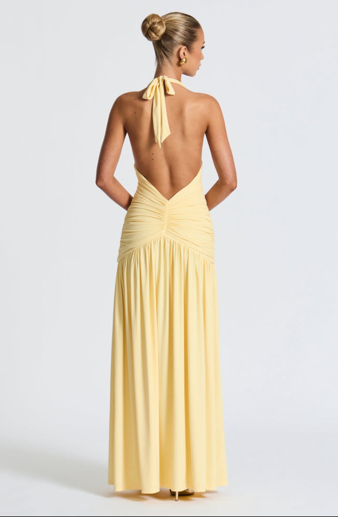 ✨ Melania Maxi Dress in Yellow | Formal & Event Hire