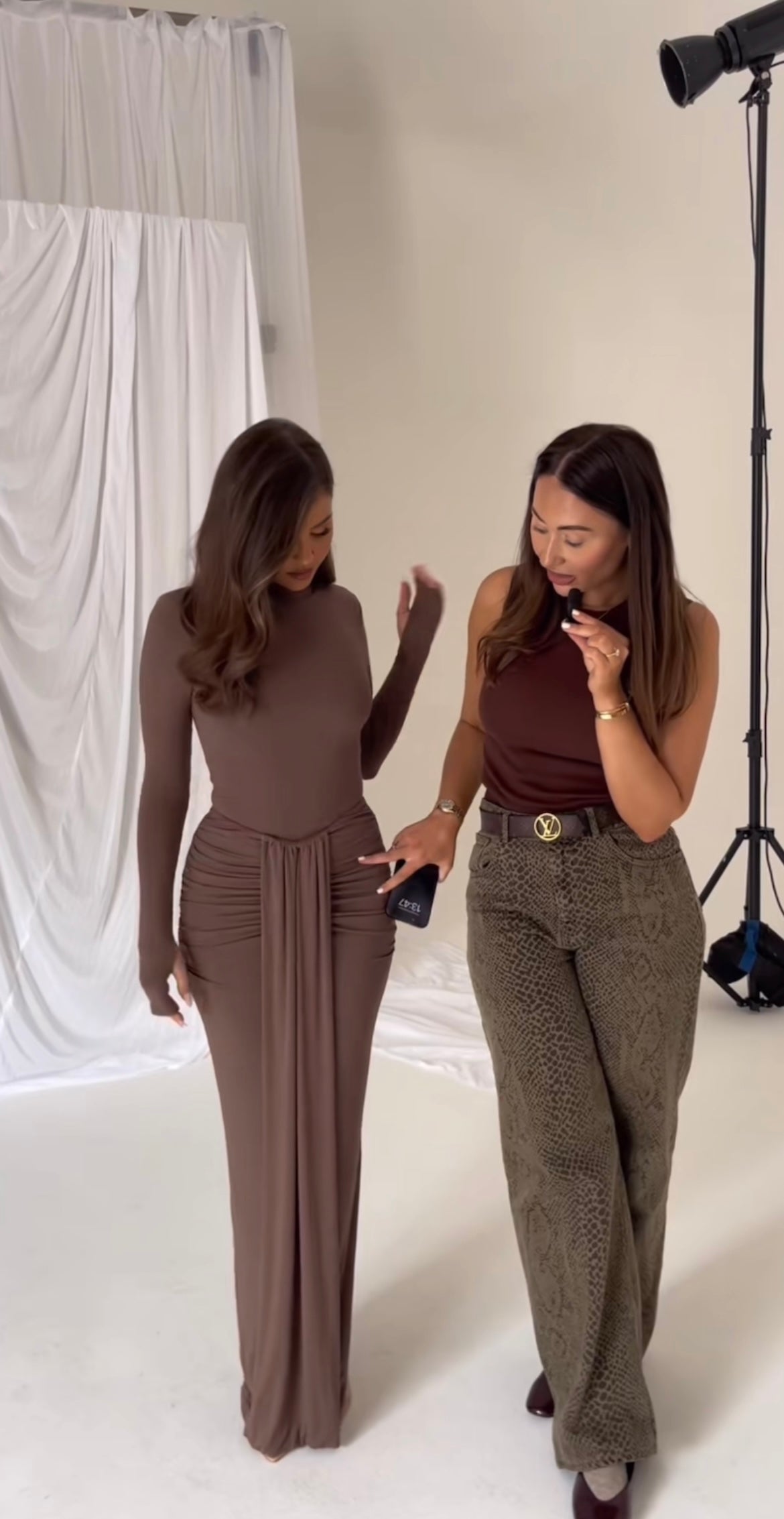 The Emma Maxi Set - Chocolate Brown