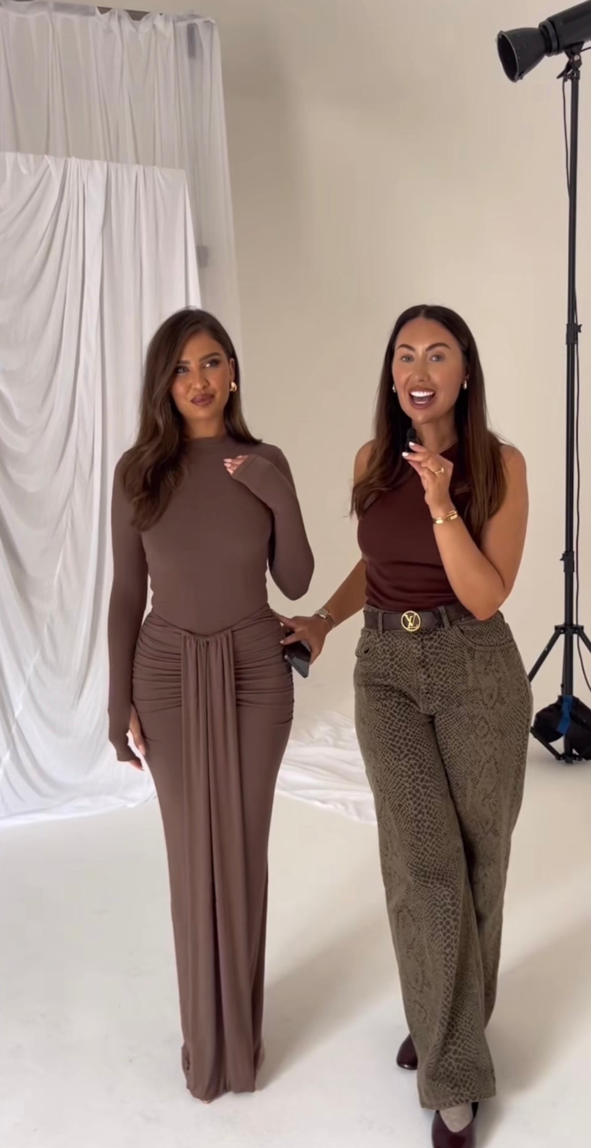 The Emma Maxi Set - Chocolate Brown