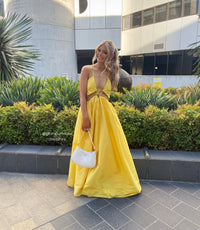 Helen O’Connor - Supernova Gown - Yellow