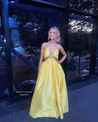 Helen O’Connor - Supernova Gown - Yellow