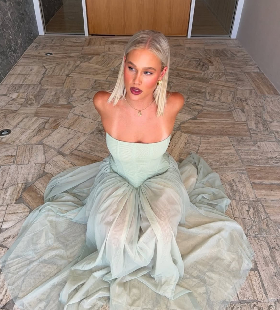 ✨ Magic Muse Maxi Dress in Mint | Formal & Event Hire