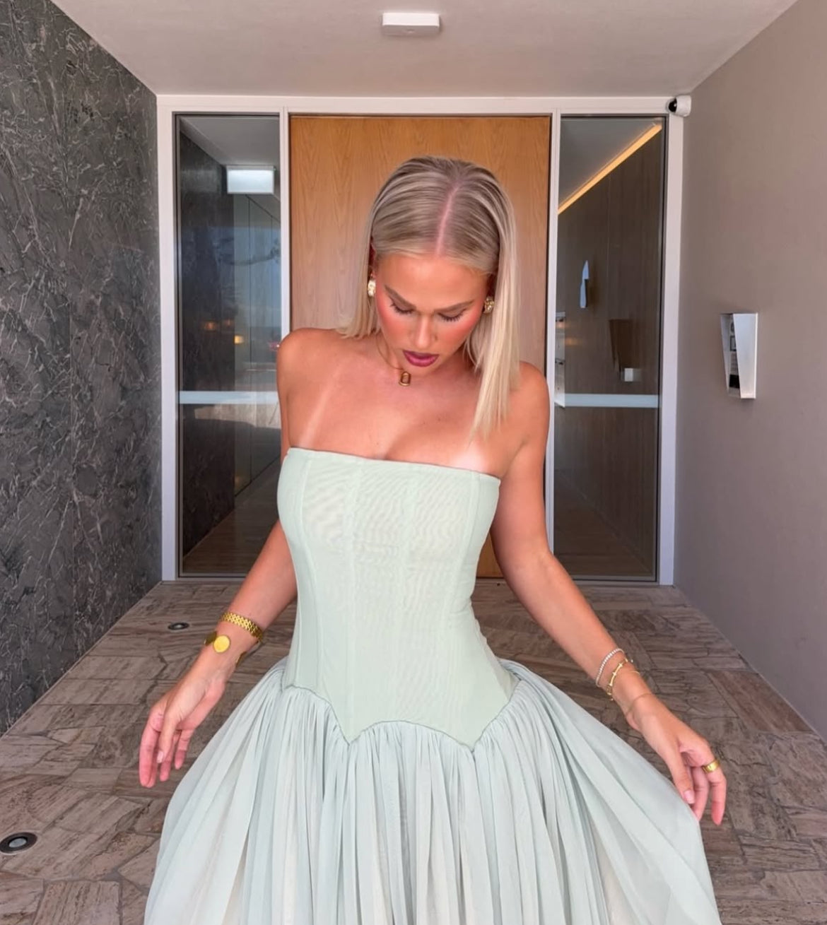 ✨ Magic Muse Maxi Dress in Mint | Formal & Event Hire