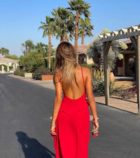 Other Formal - High Low Maxi Dress - Red