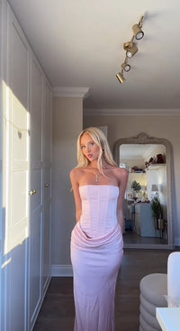 Other Formal - Lila Corset Dress - Baby Pink