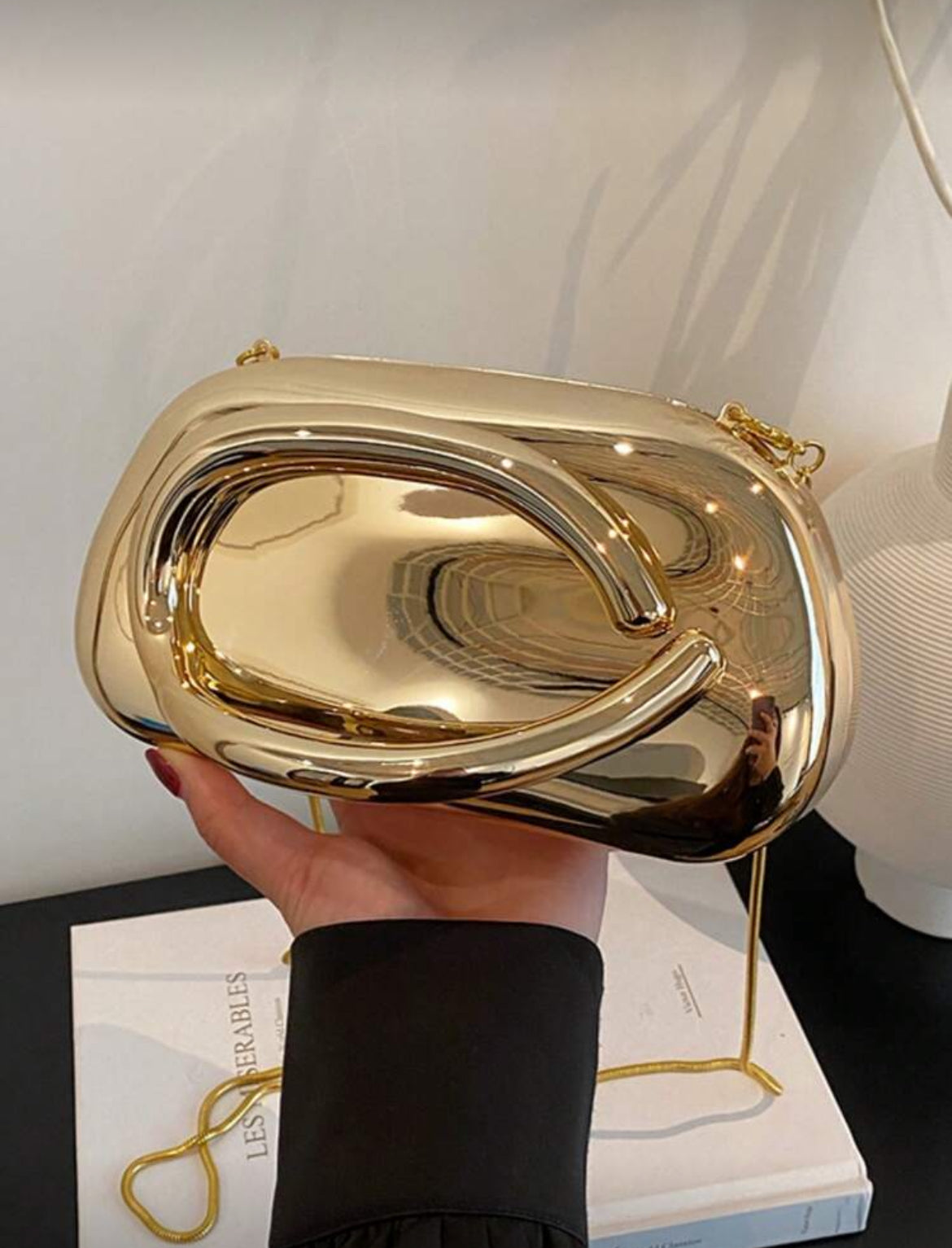 Golden Hour Clutch - Gold