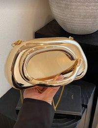 Golden Hour Clutch - Gold