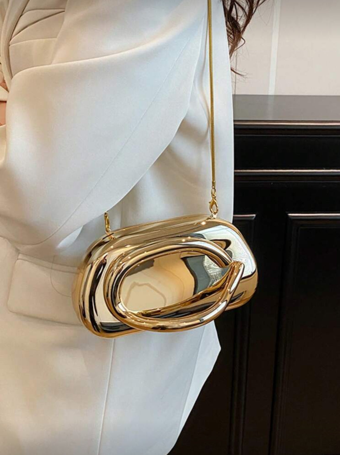 Golden Hour Clutch - Gold