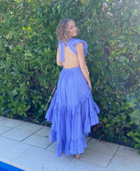 Magali Pascal - Botanic Dress - Iris Blue/Purple