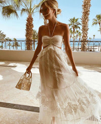 Rococo Sand - Ame Maxi - White