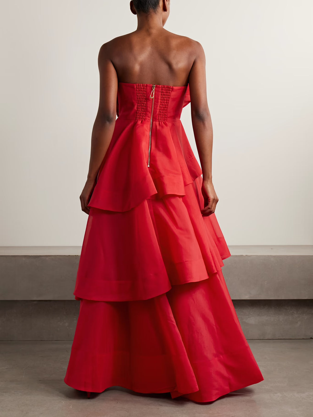 ✨ AJE — Selestia Gown in Scarlet Red | School Formal & Event Hire