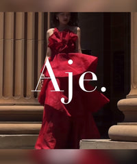 ✨ AJE — Selestia Gown in Scarlet Red | School Formal & Event Hire