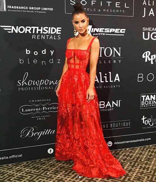 Nicola Finetti - Marisol Gown - Red