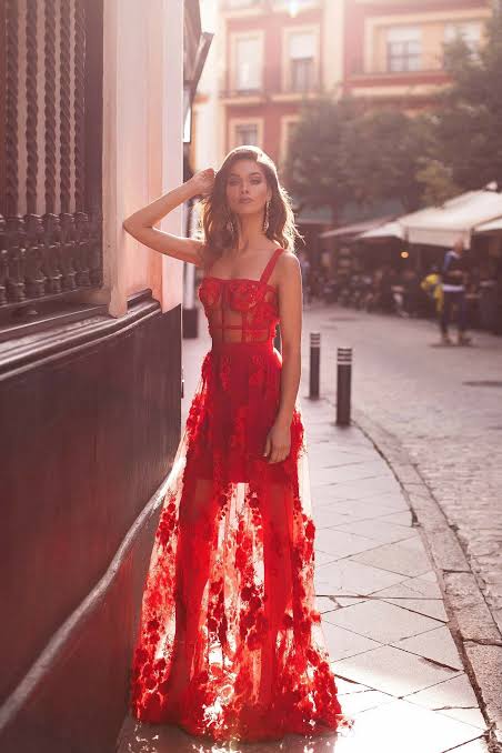 Alamour - Mariella Dress - Red