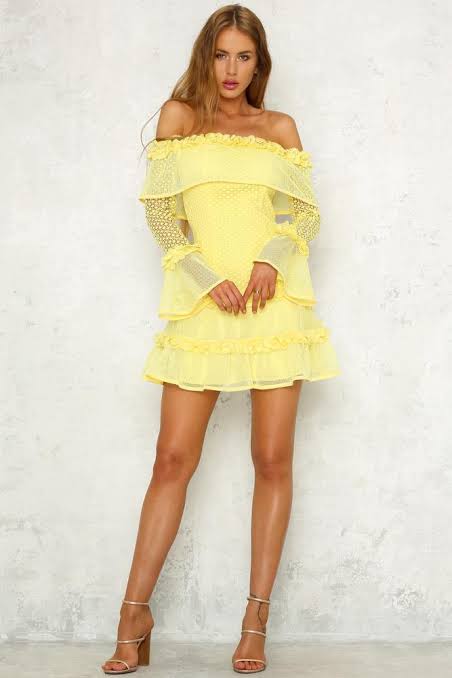 Mossman - Mood Swing Dress - Yellow