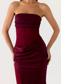 Bordeaux Gown - Red Wine
