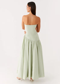 Mint Bubble Maxi Dress - Mint Green