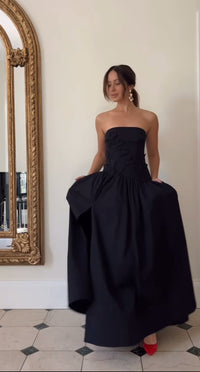 Sheike -Maya Gown - Black