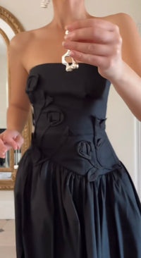 Sheike -Maya Gown - Black