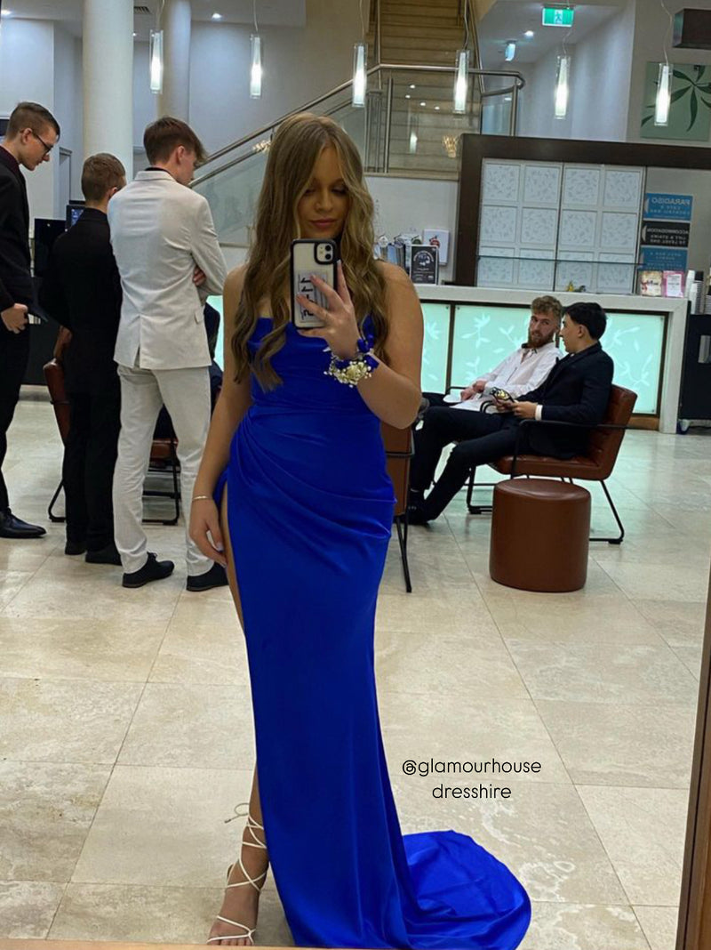 Other Formal - Penny Corset Dress - Cobalt Blue