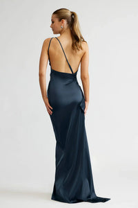 Lexi - Samira One Shoulder Dress - Orion Blue